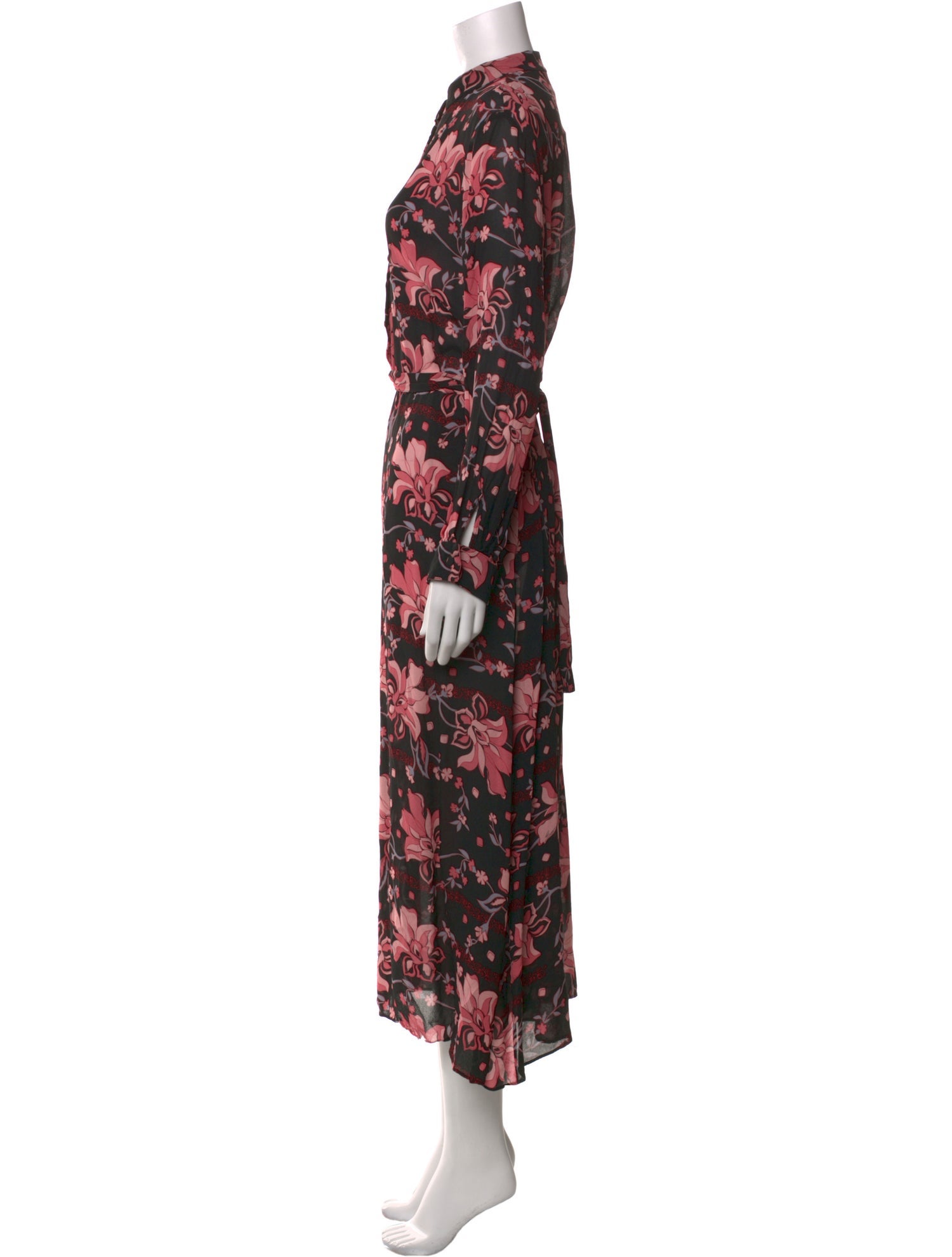 Gucci Floral Print Long Dress