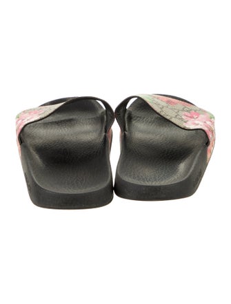 Gucci Pursuit GG Supreme Slides