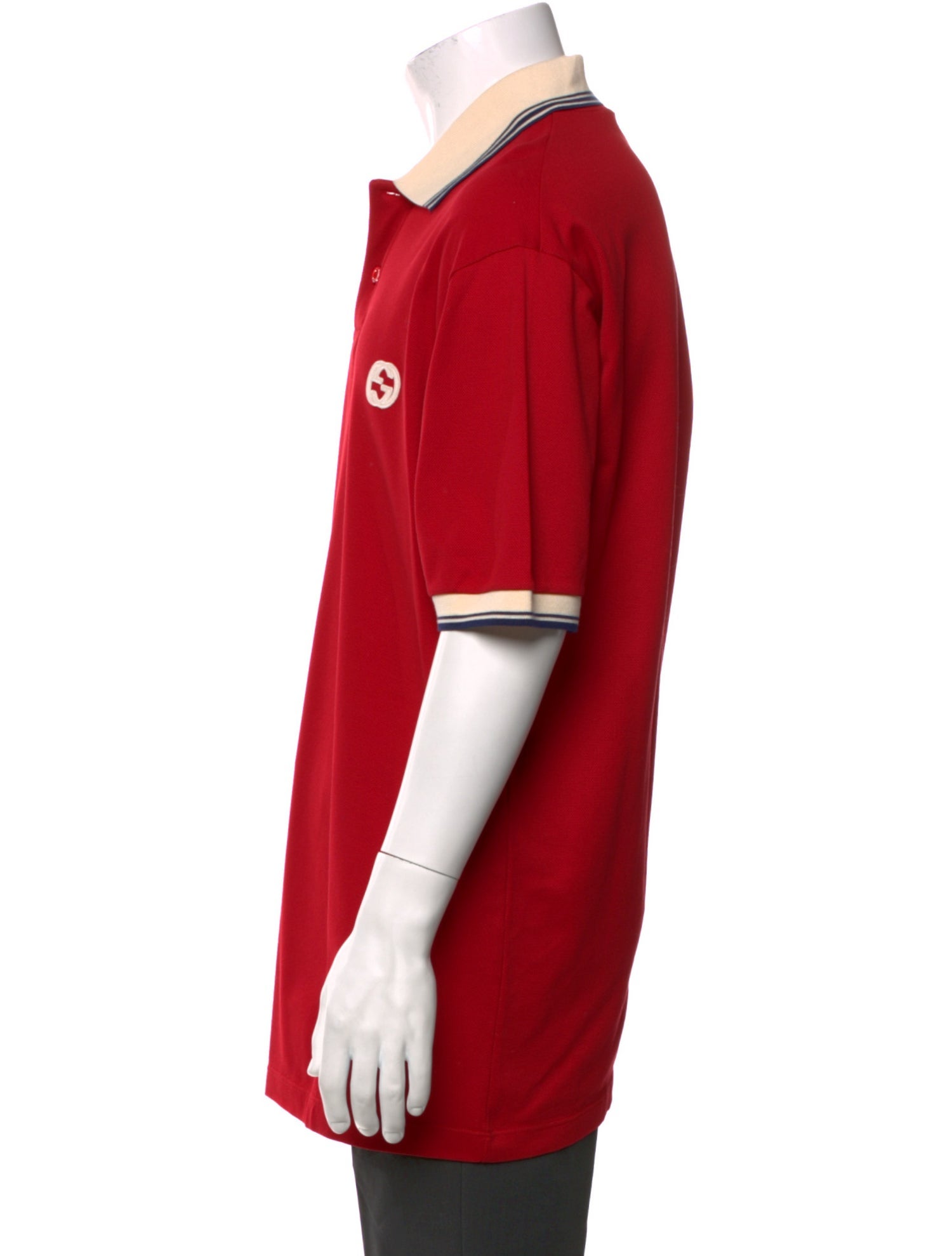 Gucci 2023 Interlocking G Logo Polo Shirt w/ Tags