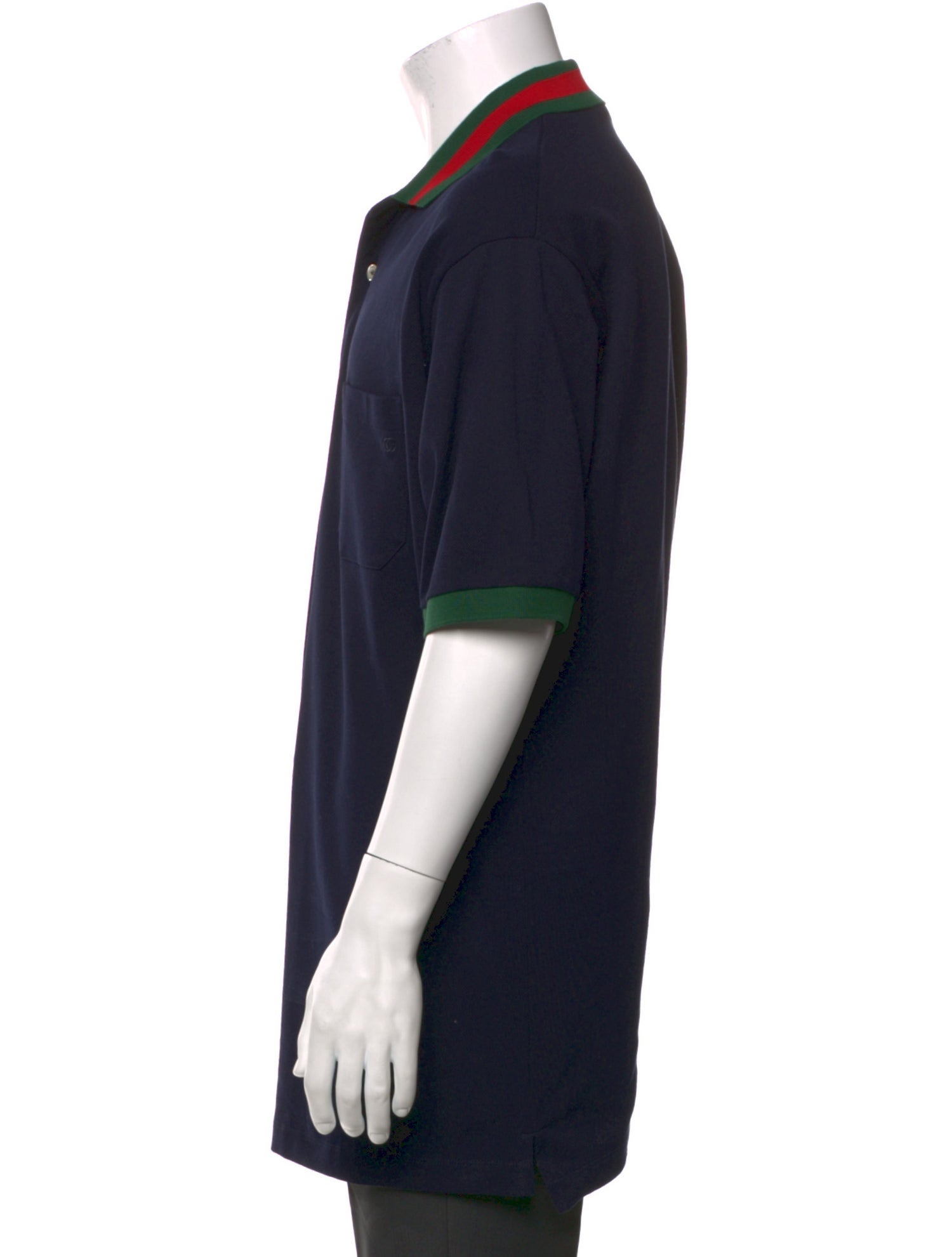 Gucci 2023 Web Accent Polo Shirt w/ Tags