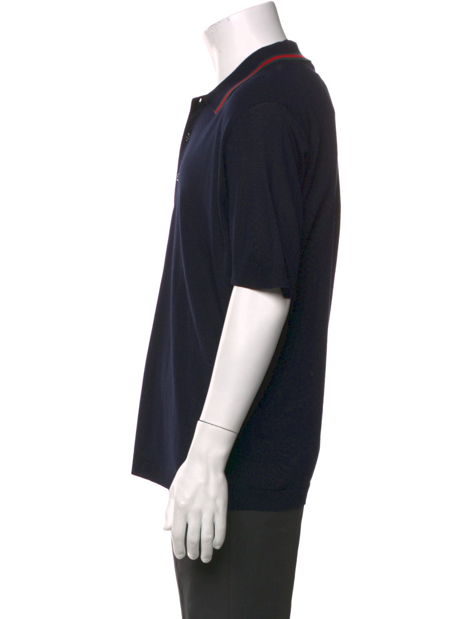 Gucci 2025 Web Accent Polo Shirt w/ Tags