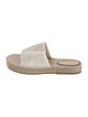 Gucci Interlocking G Logo Jute Espadrilles