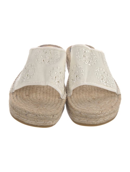 Gucci Interlocking G Logo Jute Espadrilles