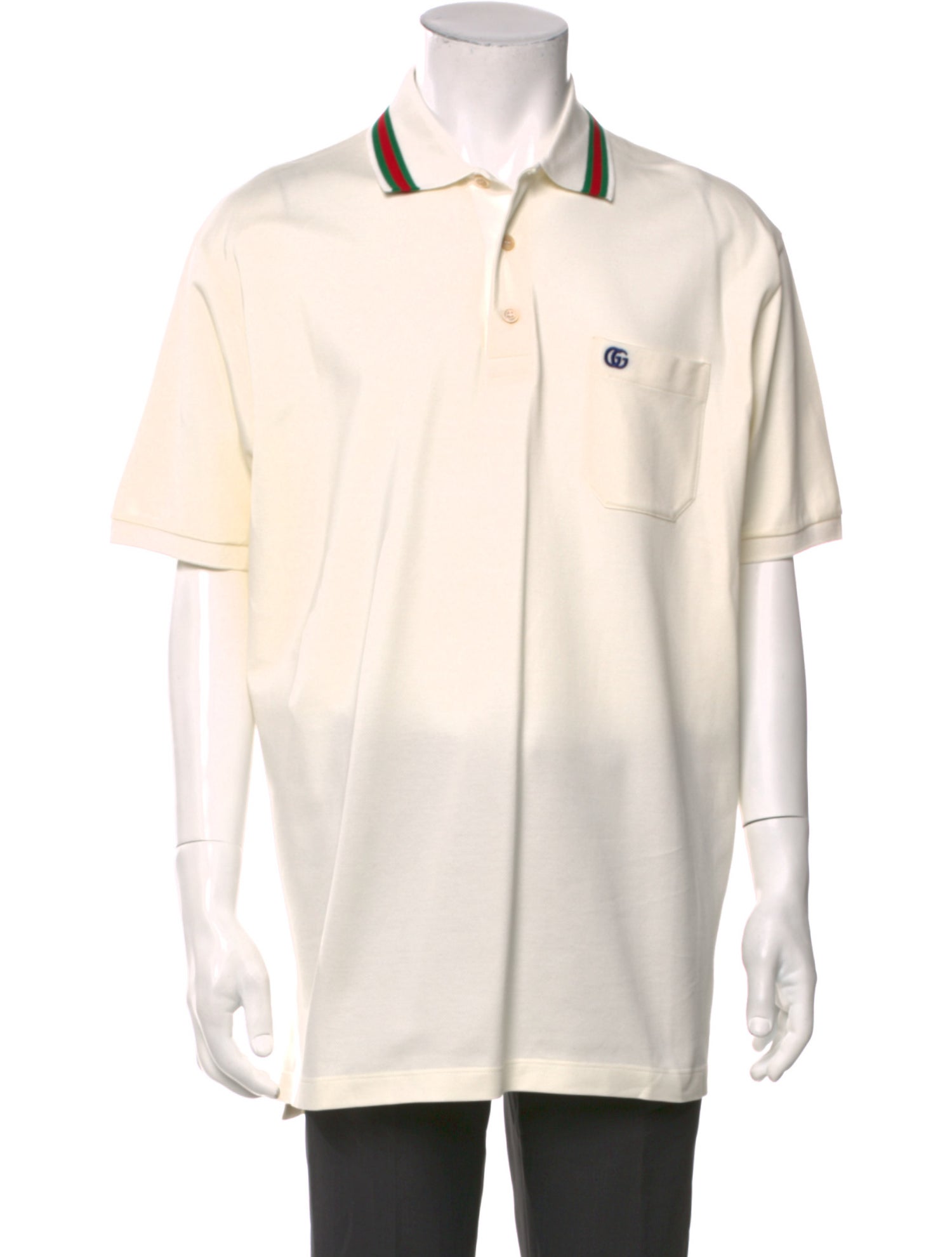 Gucci 2023 Web Accent Polo Shirt w/ Tags