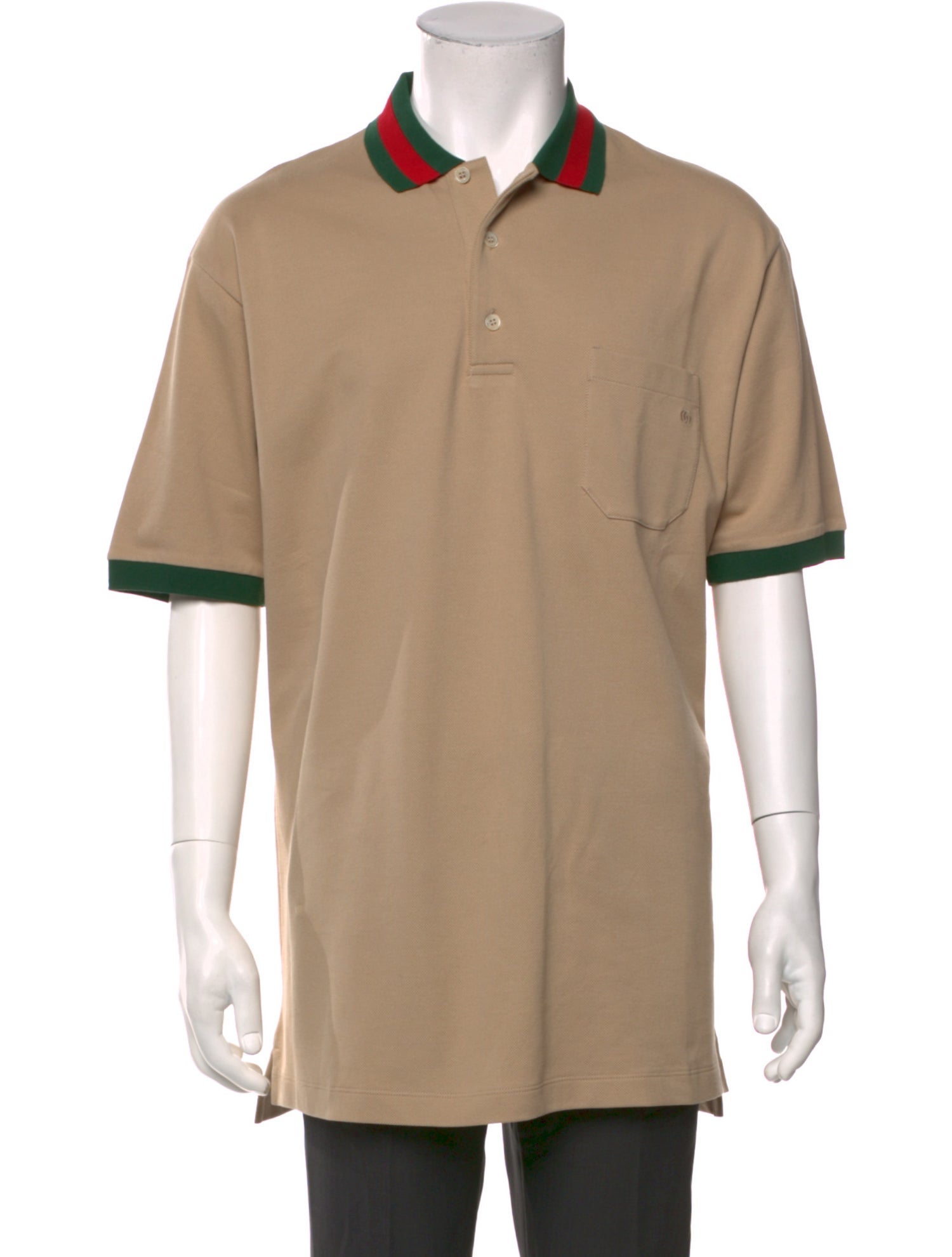 Gucci 2023 Web Accent Polo Shirt w/ Tags