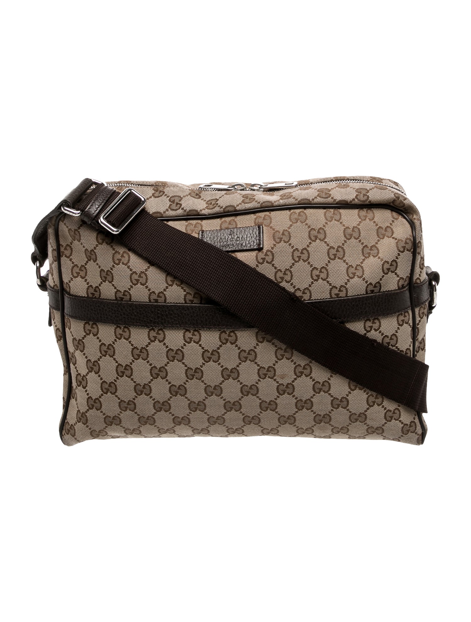 Gucci GG Canvas Messenger Bag