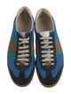 Gucci Web Accent Canvas Sneakers