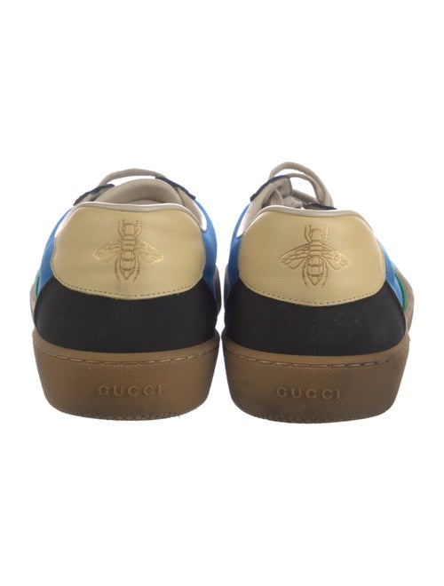 Gucci Web Accent Canvas Sneakers