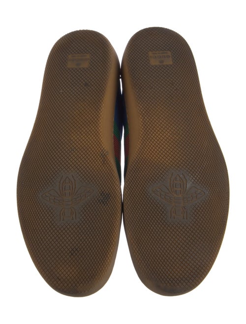 Gucci Web Accent Canvas Sneakers