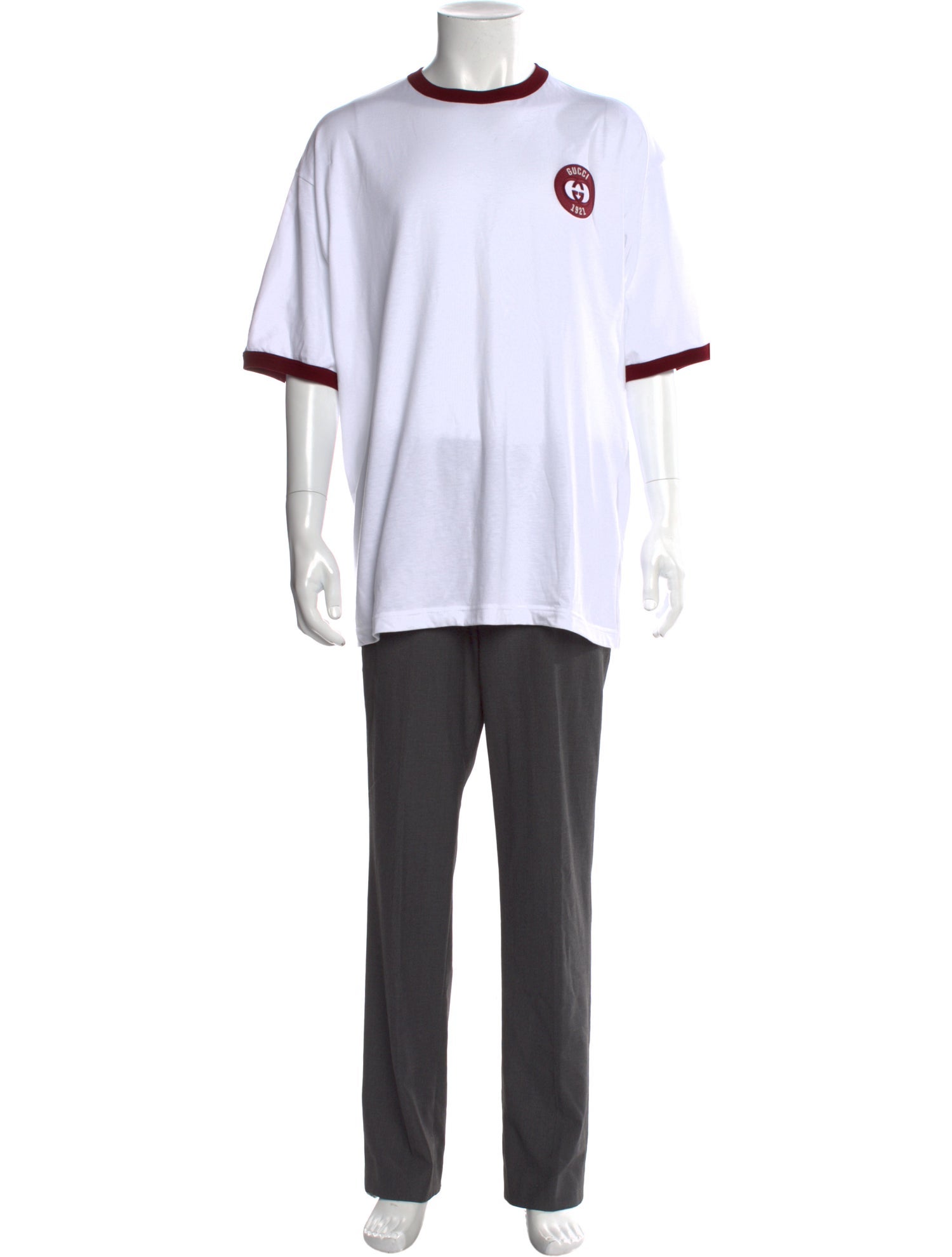 Gucci Web Accent Crew Neck T-Shirt w/ Tags