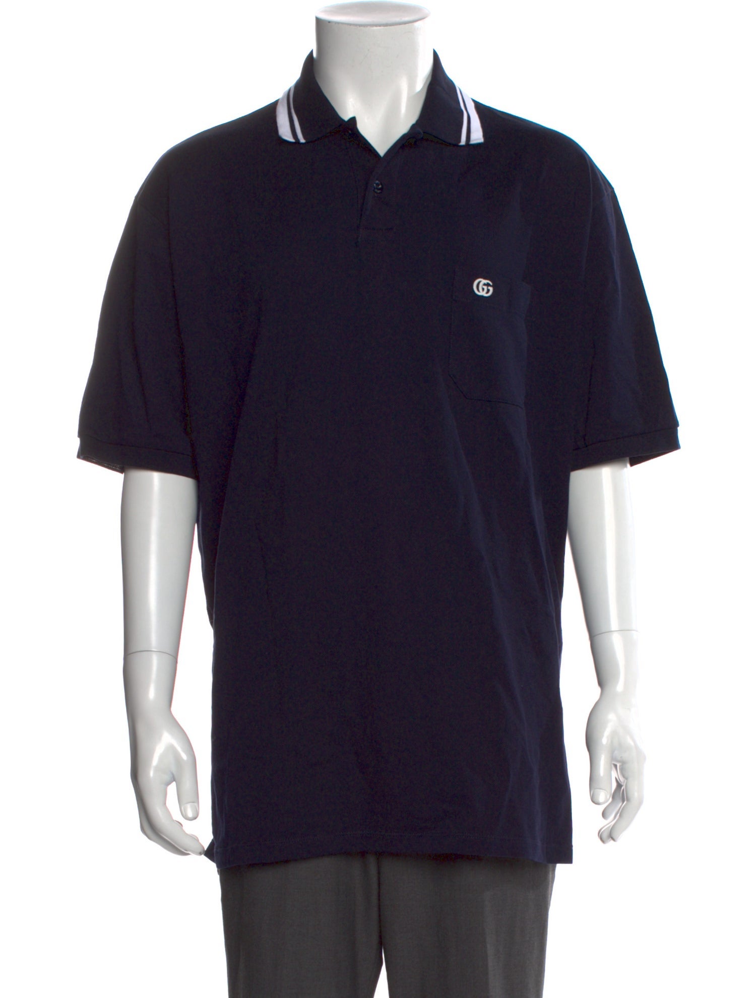 Gucci 2025 GG Logo Polo Shirt