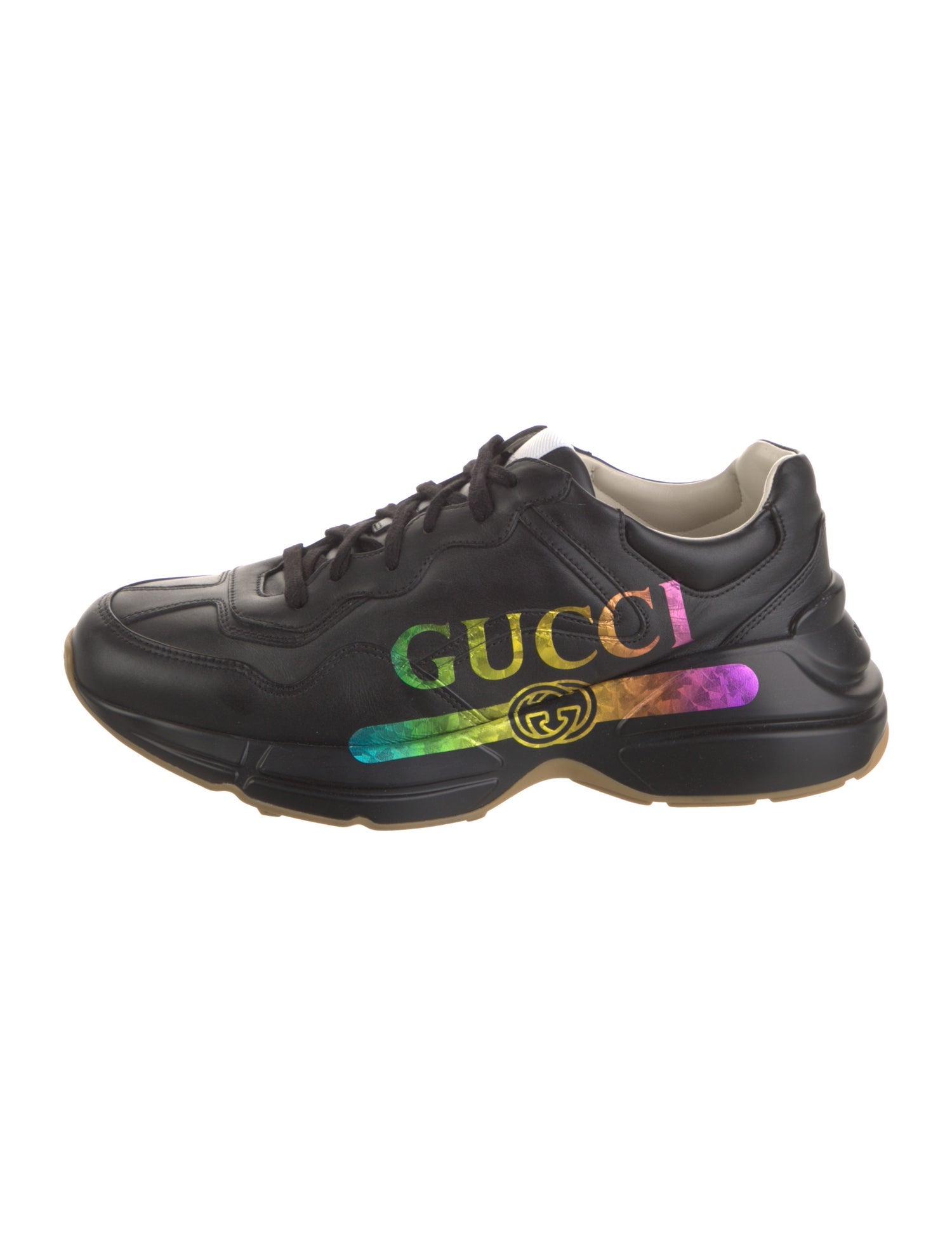 Gucci Interlocking G Logo Leather Sneakers w/ Tags
