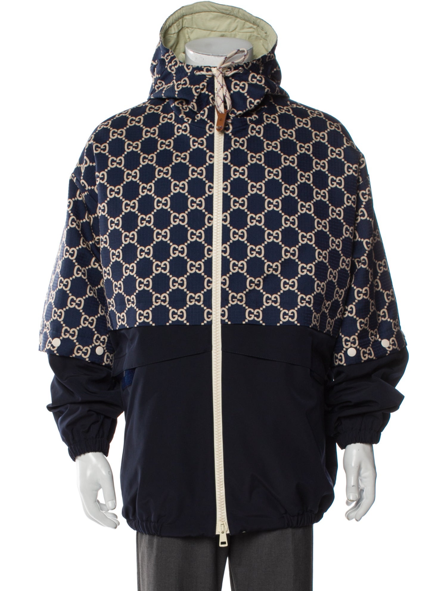 Gucci GG Logo Windbreaker