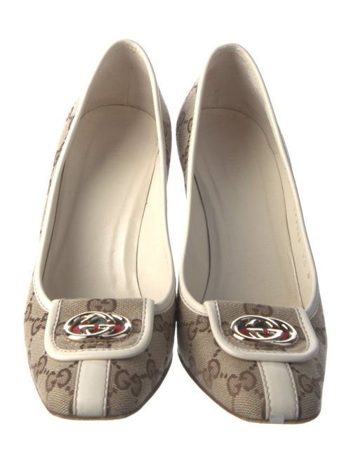 Gucci GG Canvas Canvas Pumps
