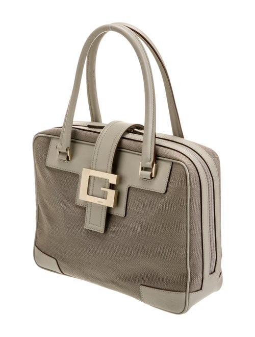 Gucci Canvas Top Handle Bag