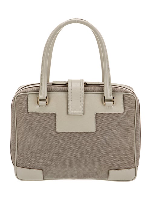 Gucci Canvas Top Handle Bag