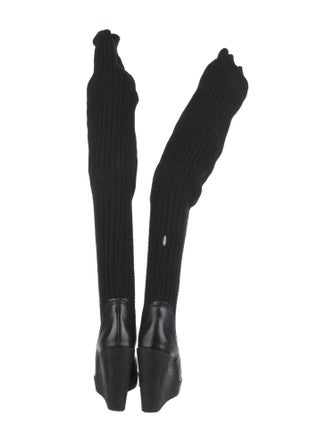 Gucci Leather Sock Boots