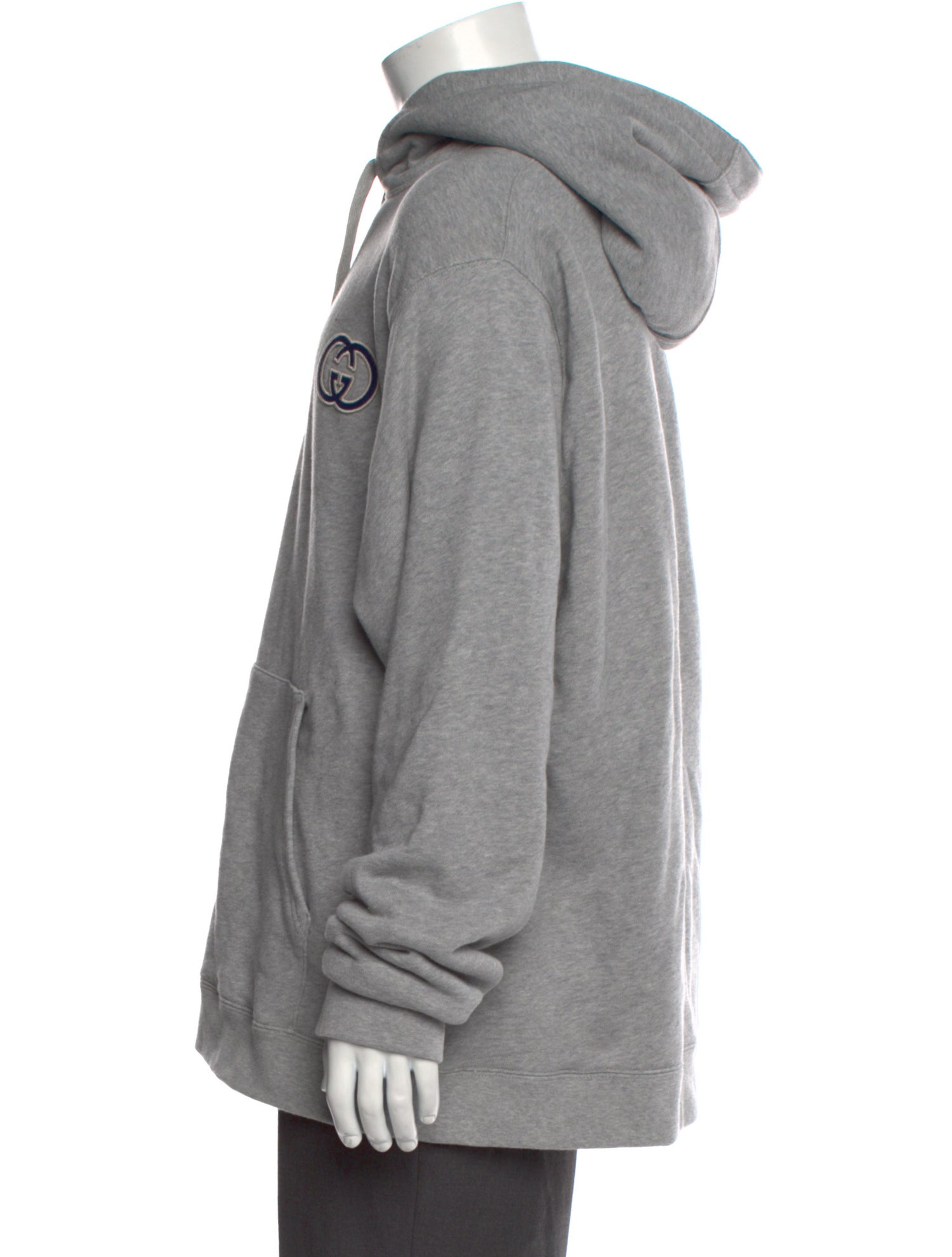 Gucci Sylvie Web Accent Crew Neck Hoodie w/ Tags