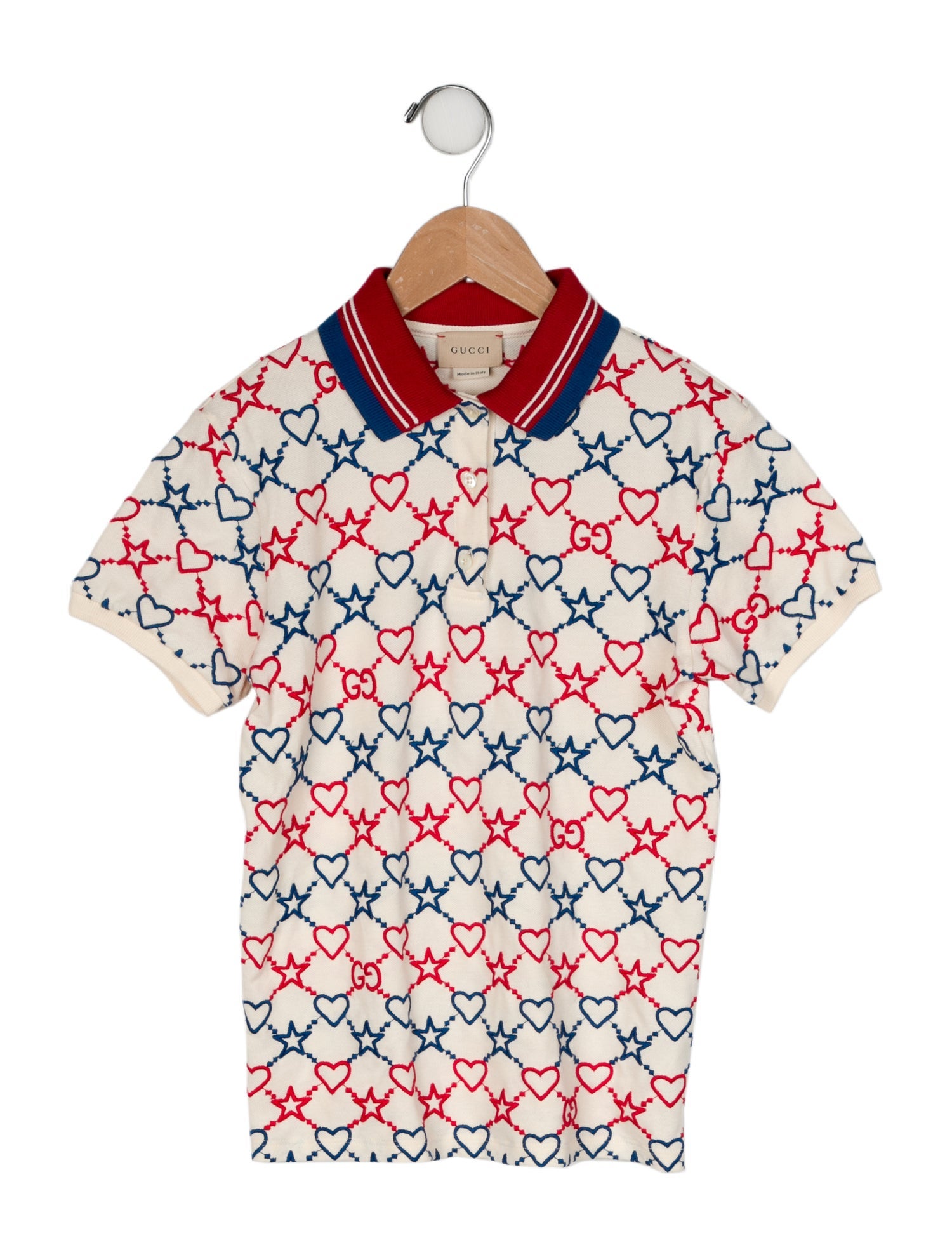 Gucci Girls' Short Sleeve Polo