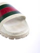 Gucci Web Accent Rubber Slides