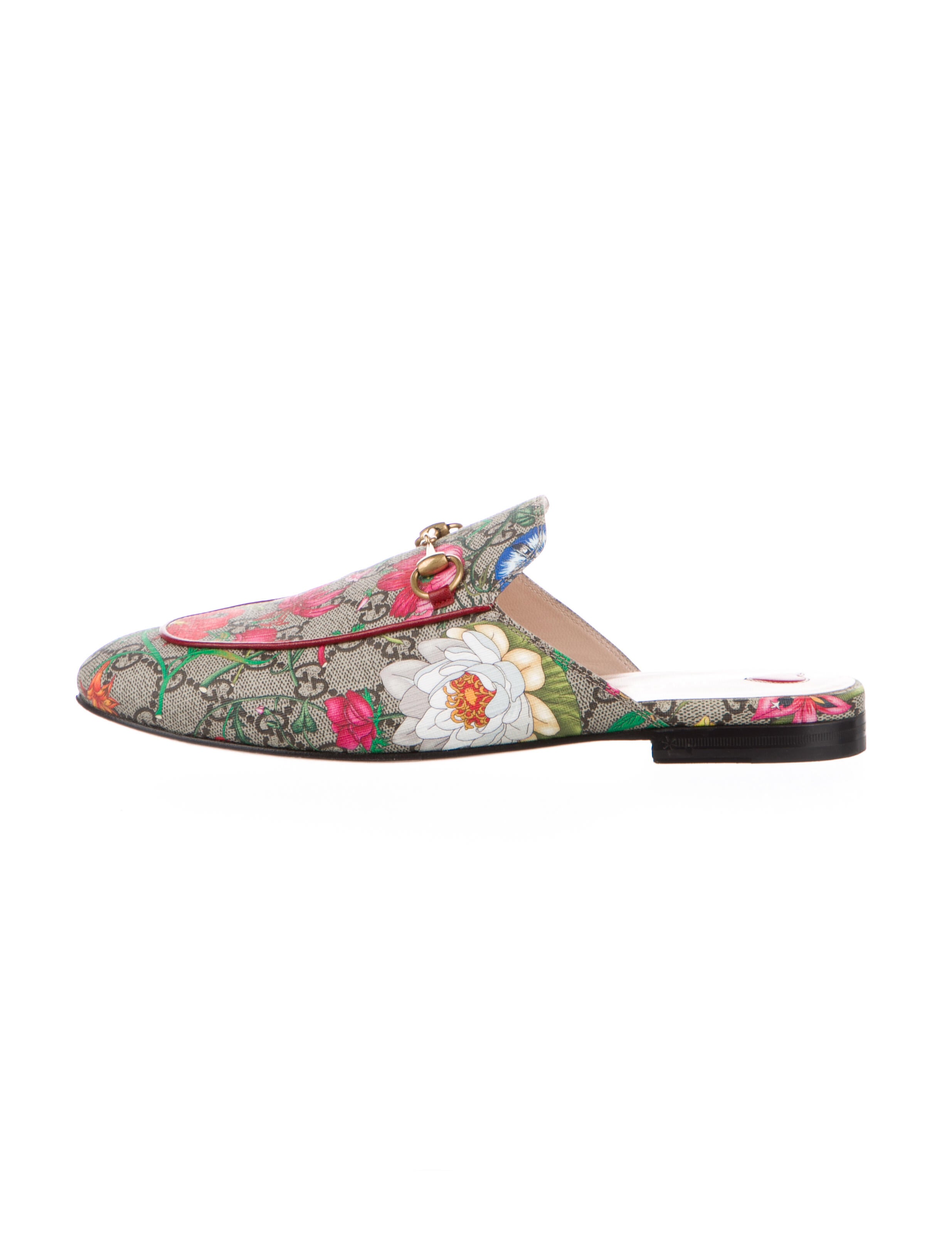 Gucci Princetown Flora Print Mules