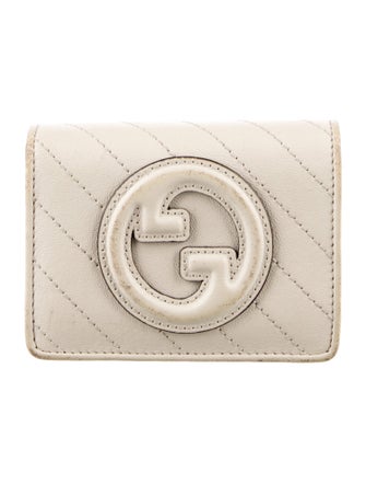 Gucci Blondie Interlocking G Logo Compact Wallet