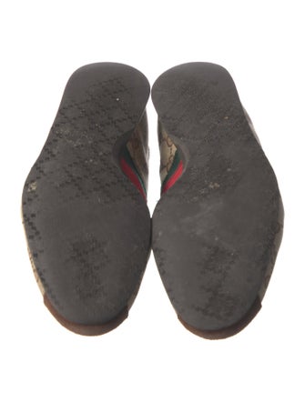 Gucci Web Accent Canvas Sneakers