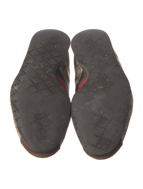 Gucci Web Accent Canvas Sneakers