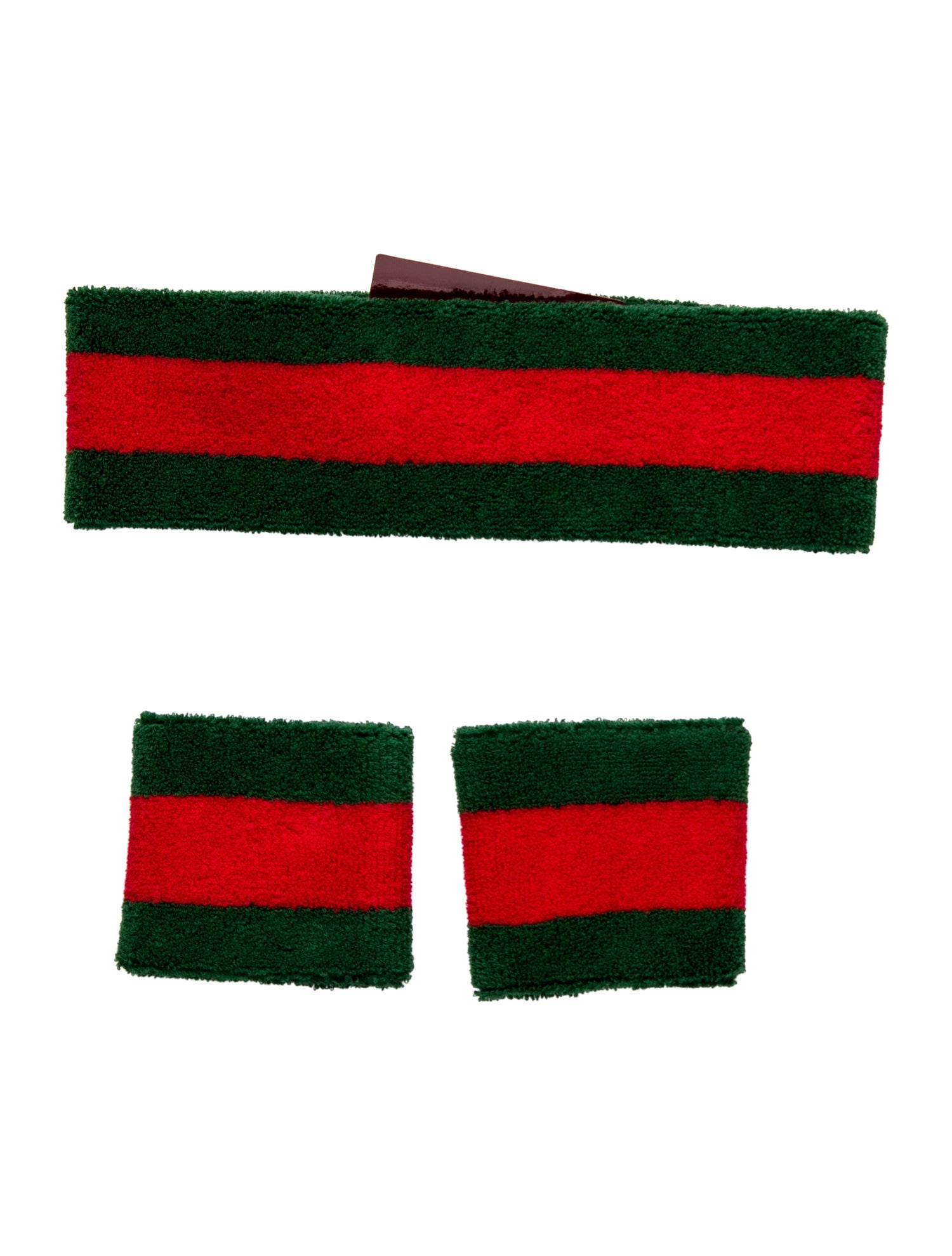 Gucci Web Headband and Wristbands Set