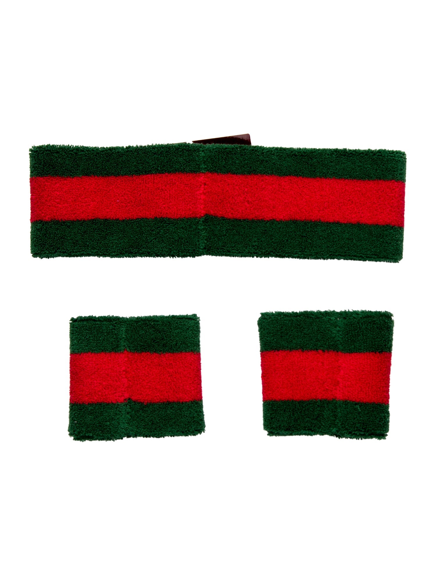 Gucci Web Headband and Wristbands Set