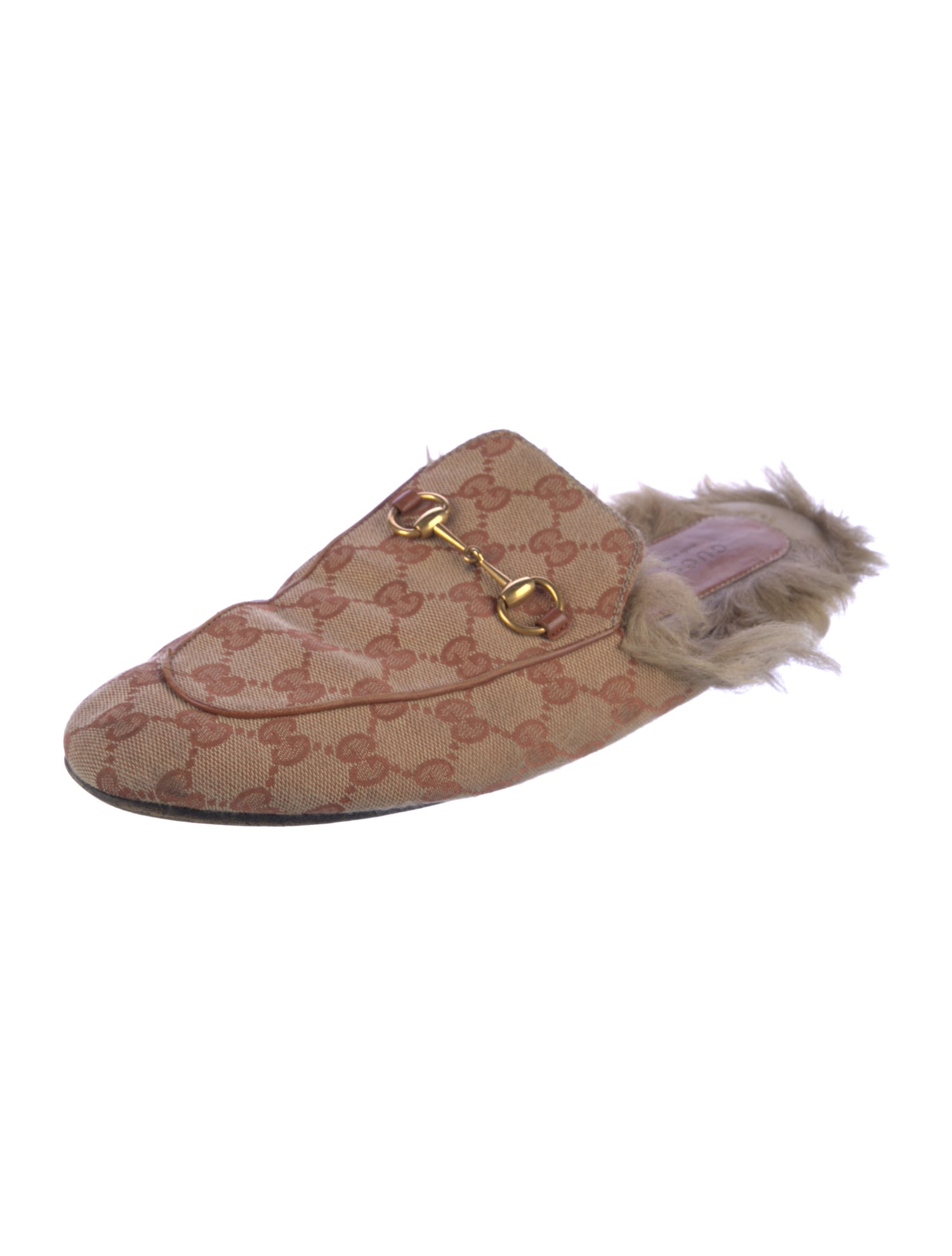 Gucci GG Canvas Canvas Mules