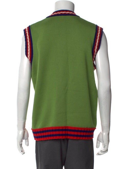 Gucci Wool Printed Sweater Vest