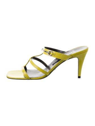 Gucci Slim Horsebit Horsebit Accent Slides