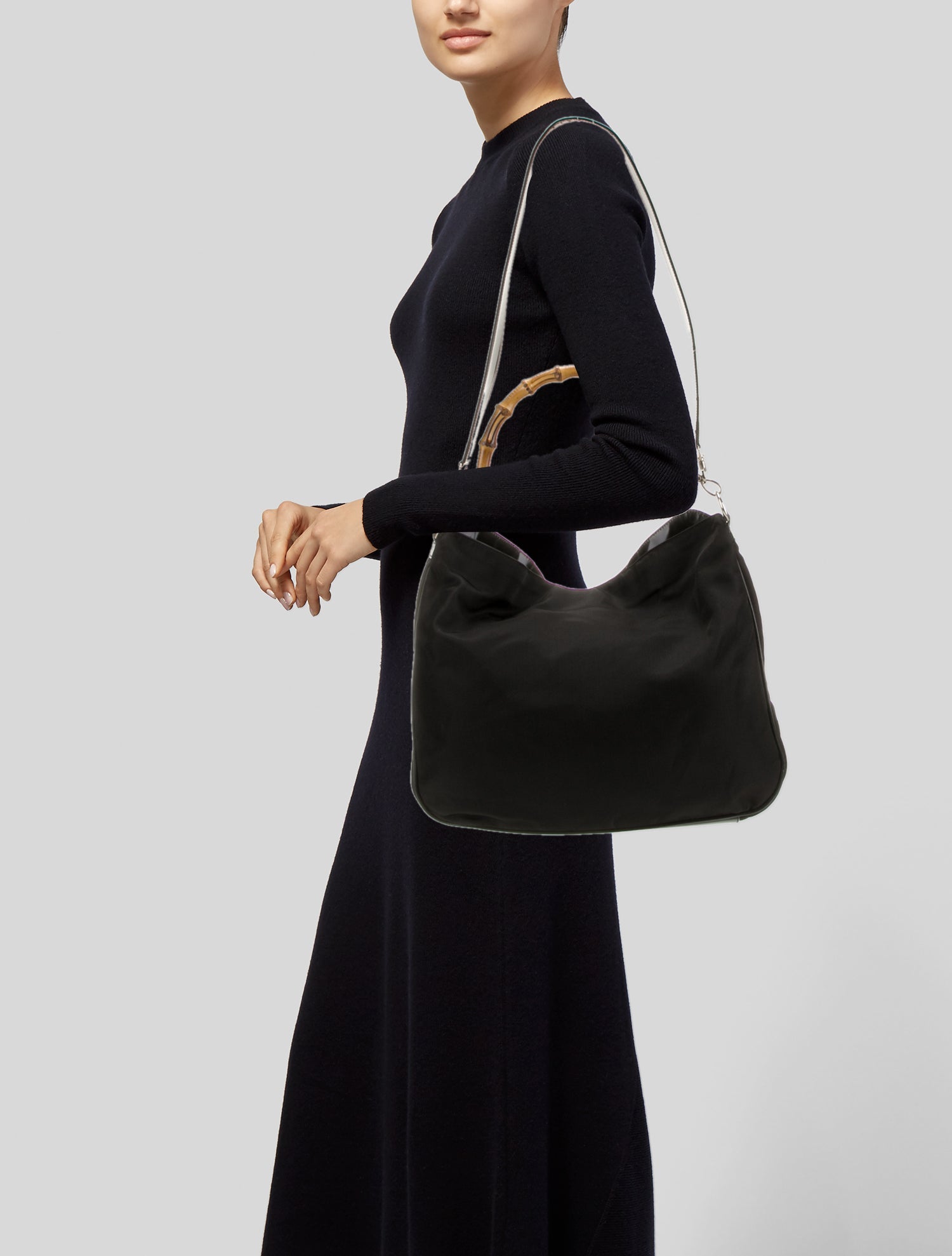 Gucci Bamboo Shoulder Bag Vintage