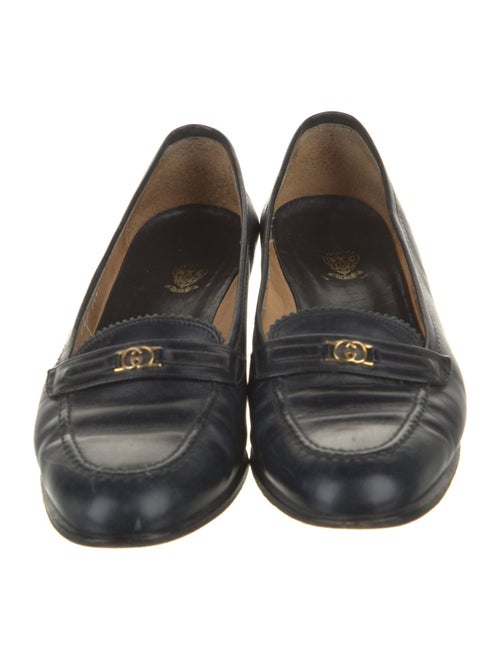 Gucci Horsebit Accent Leather Loafers
