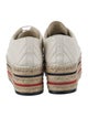 Gucci Interlocking G Logo Leather Espadrilles
