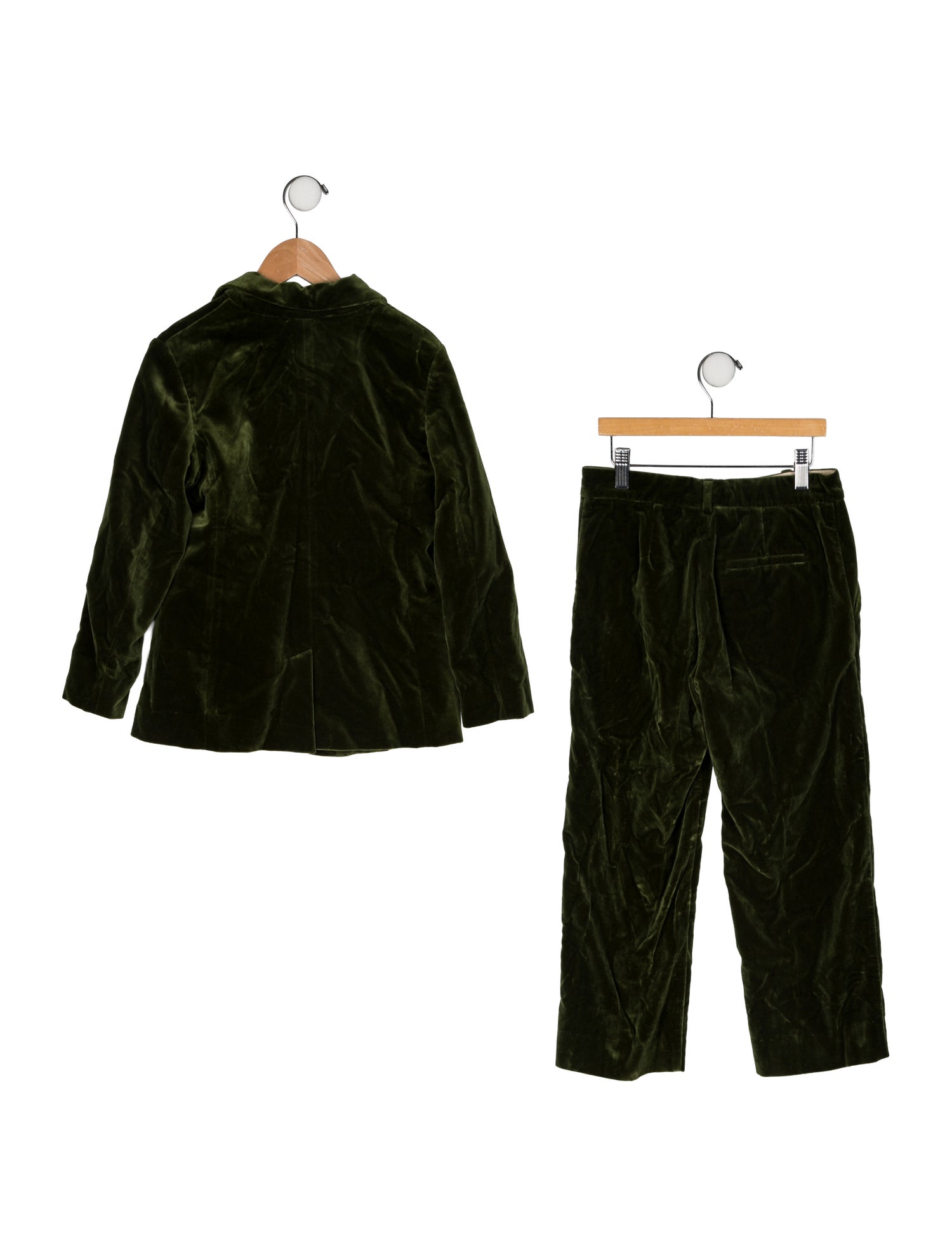 Gucci Kids' Velvet Two-Piece Suit Set