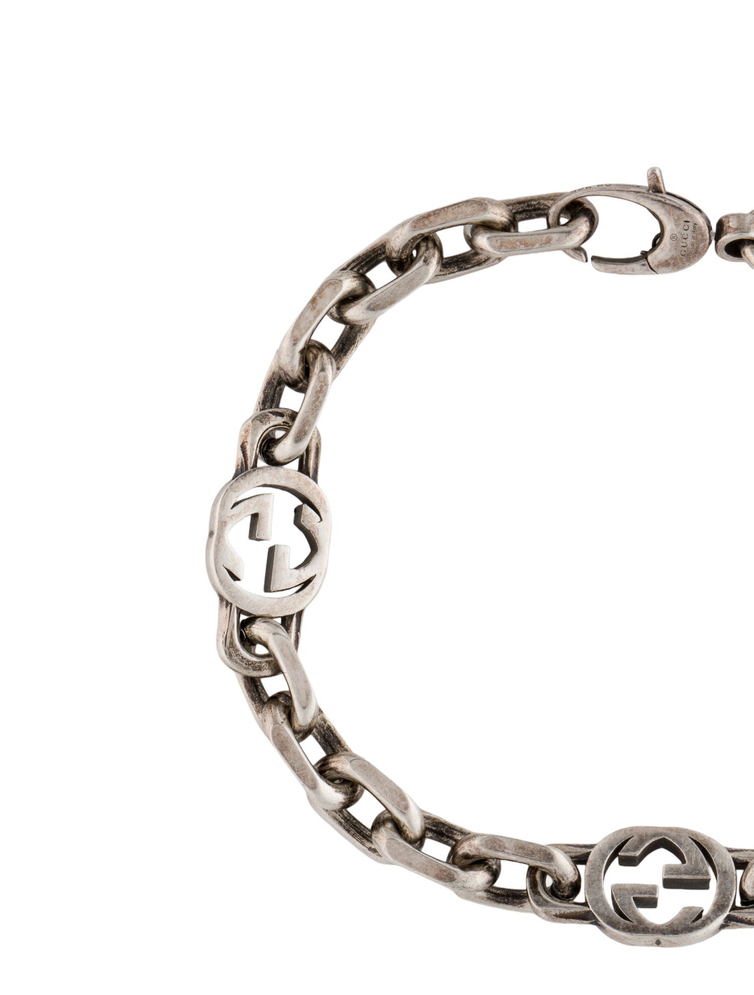 Gucci Interlocking Chain Bracelet