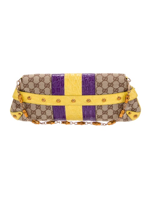 Gucci GG Canvas Serpent Horsebit Chain