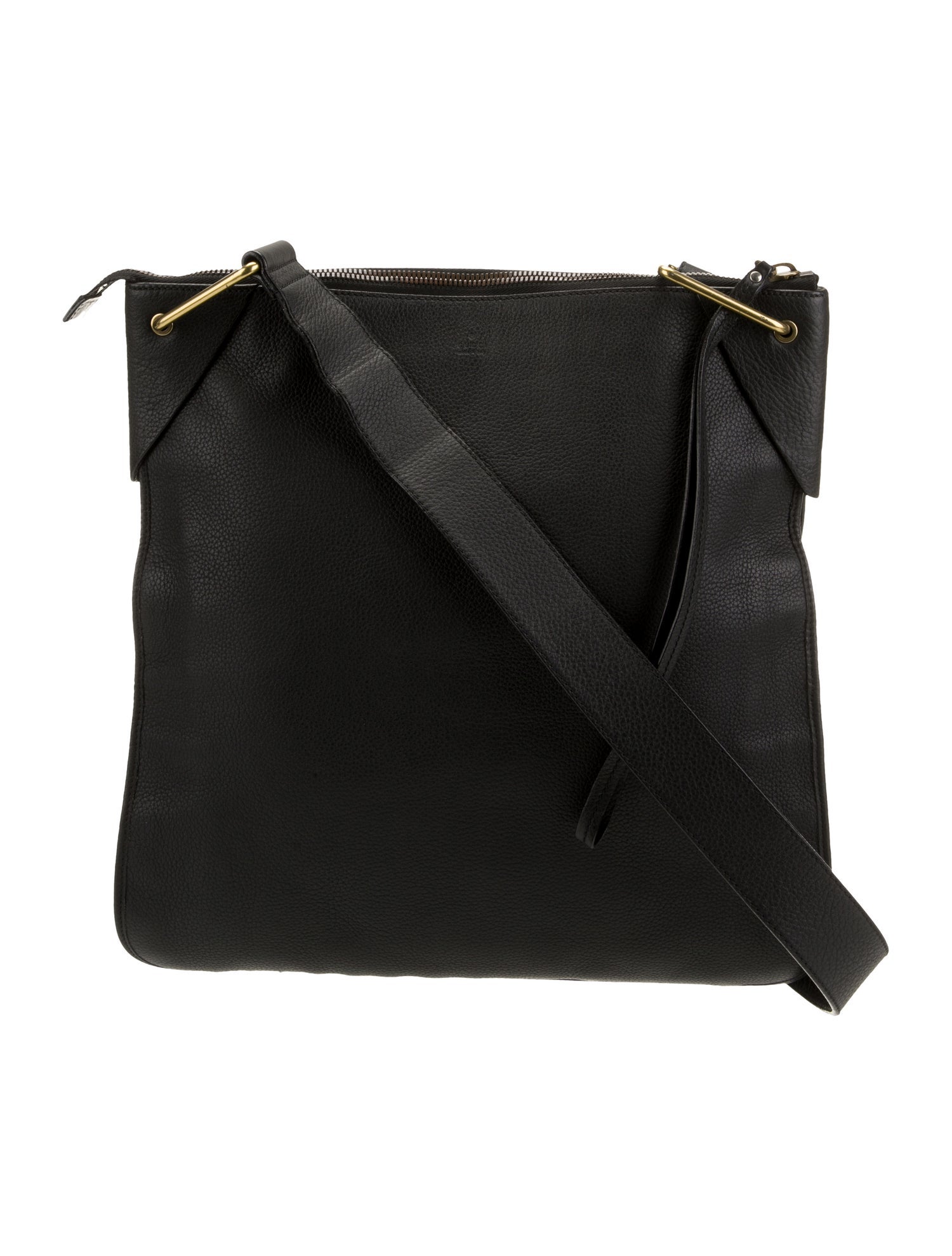 Gucci Leather Messenger Bag