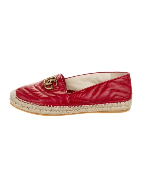 Gucci Pilar GG Matelassé Double G Logo Espadrilles