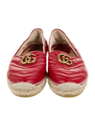 Gucci Pilar GG Matelassé Double G Logo Espadrilles