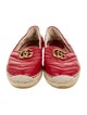 Gucci Pilar GG Matelassé Double G Logo Espadrilles