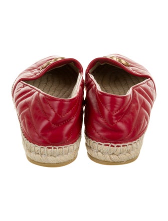 Gucci Pilar GG Matelassé Double G Logo Espadrilles