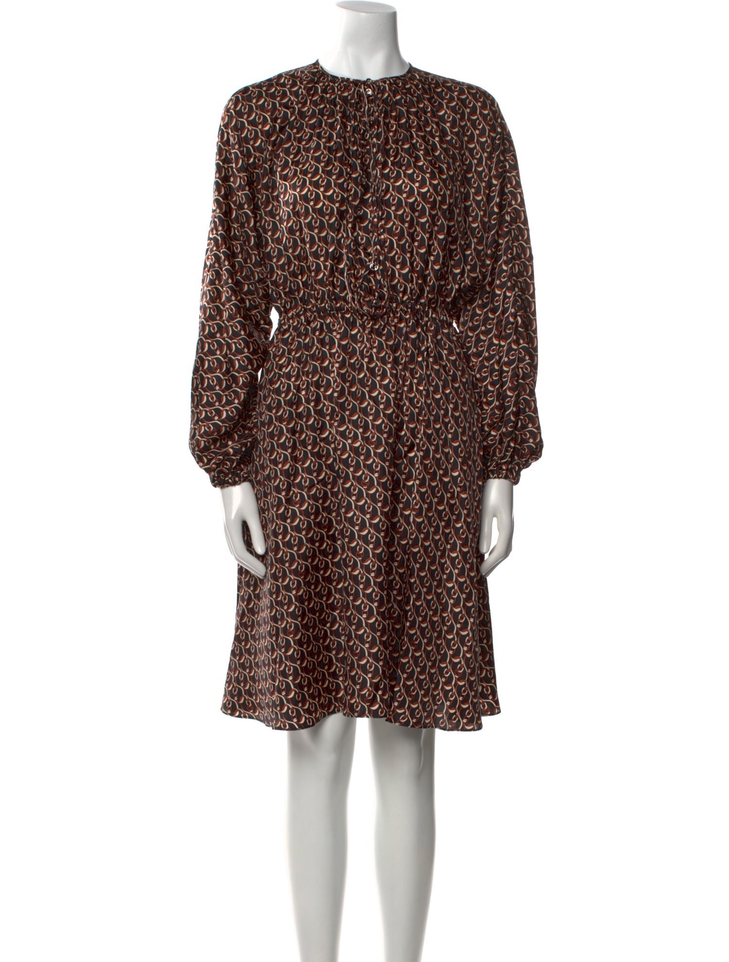 Gucci Silk Long Dress