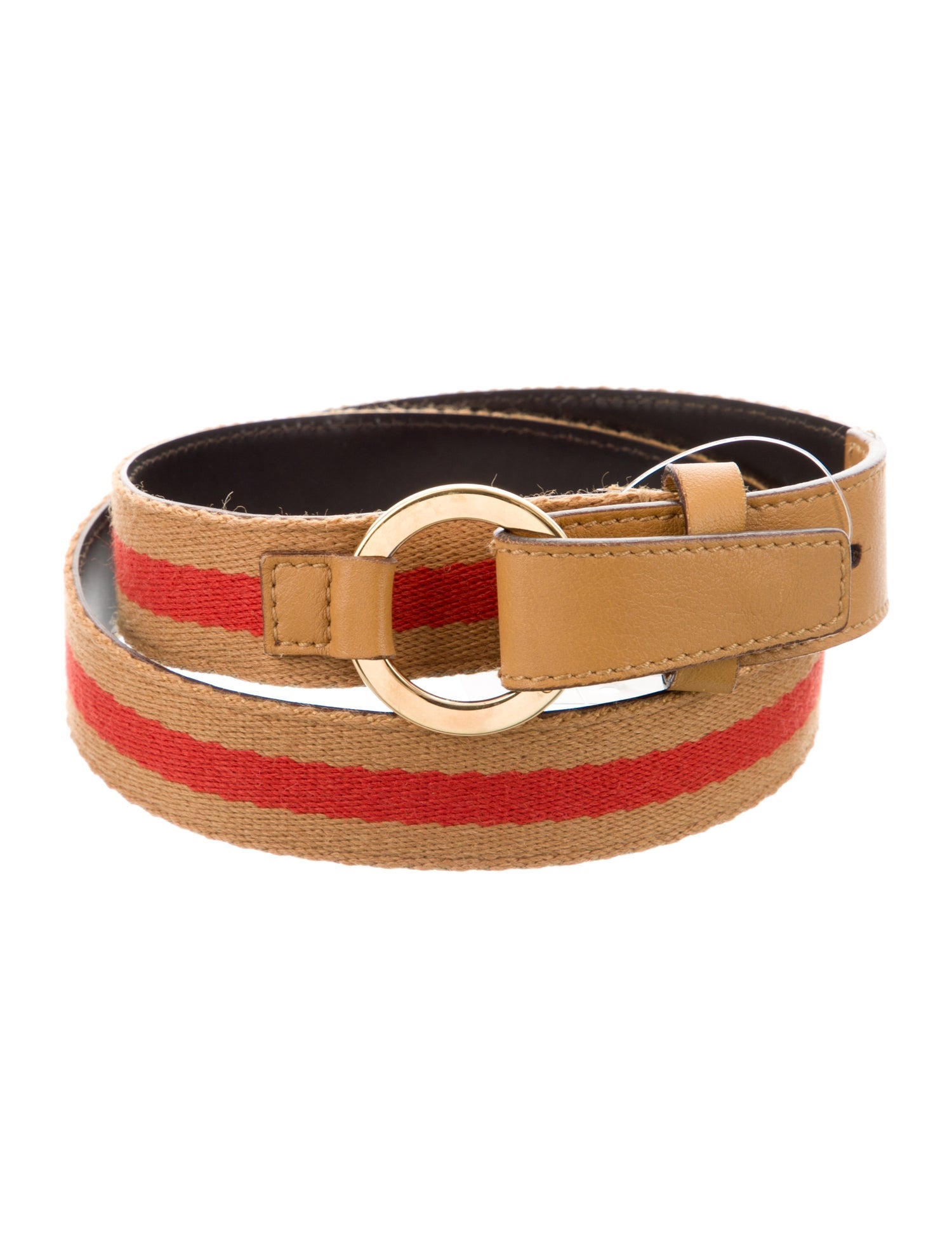 Gucci Skinny Canvas Belt