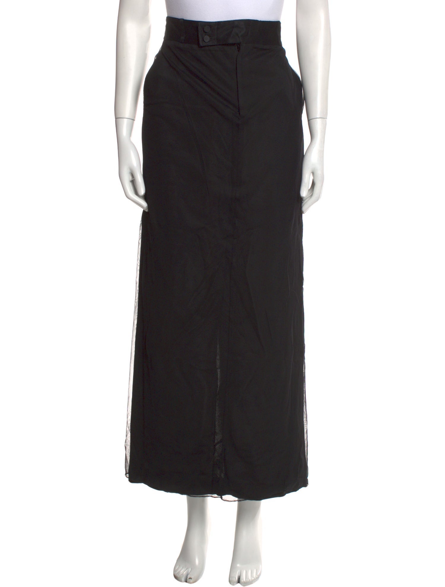 Gucci Silk Midi Length Skirt