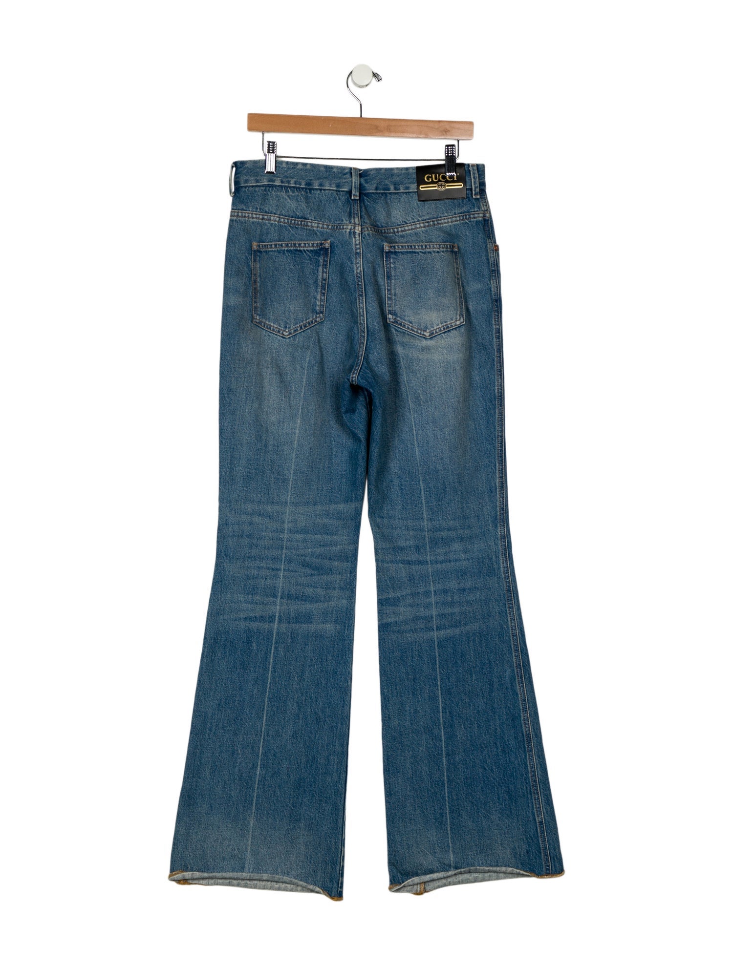 Gucci High-Rise Wide Leg Jeans