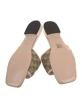 Gucci GG Canvas Canvas Slides