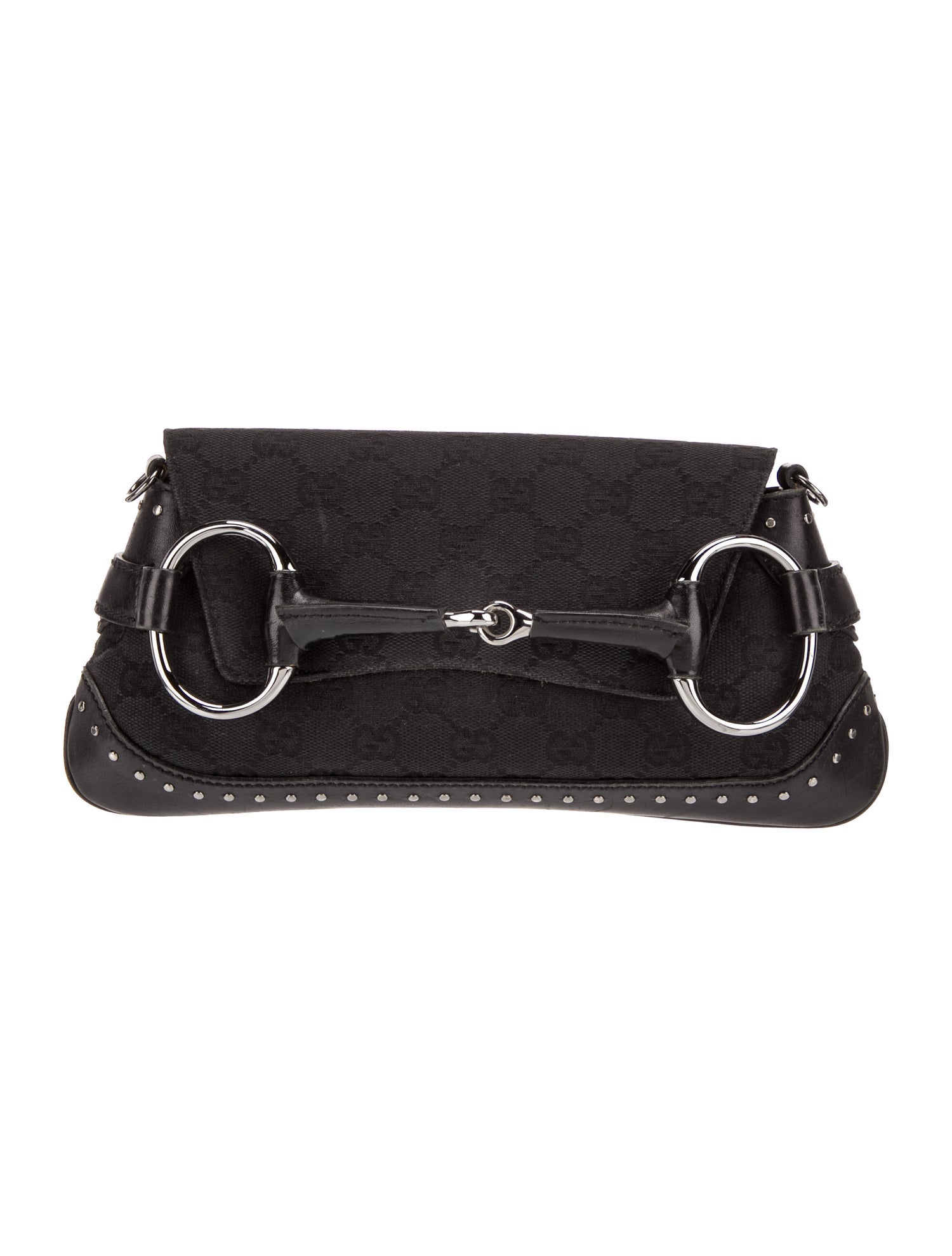 Gucci GG Canvas Horsebit Chain